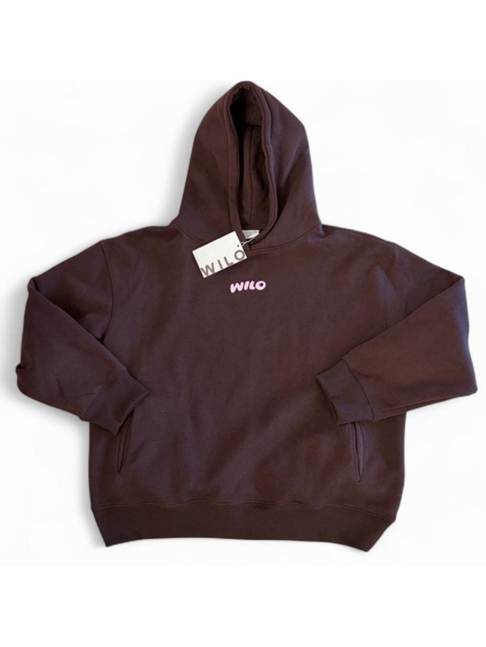 Wilo The Label Wellness Club Hoodie Legging Set Brown S NWT - Picture 3 of 10